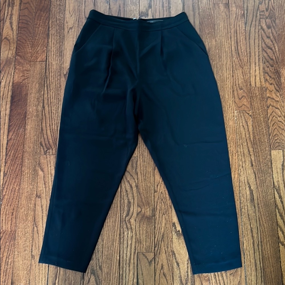 Black Tapered Pants